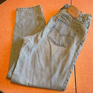 LEVIS Light Wash Relaxed Fit Tapered Leg Jeans